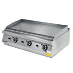 Fry Top a Gas Placa Lisa Cromo Duro Sobremesa Gama 900 - 1200x900x300h mm 9336E EUTRON