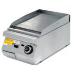 Fry Top a Gas Placa Lisa Cromo Duro Sobremesa Gama 900 - 400x900x300h mm 9334E EUTRON