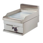 Fry Top a Gas Placa Lisa Sobremesa Gama 600 - 400x600x265h mm 6008A EUTRON