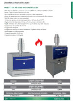Horno de Brasa Sobremesa 699x830x1135h mm 5044 EUTRON - Imagen 2
