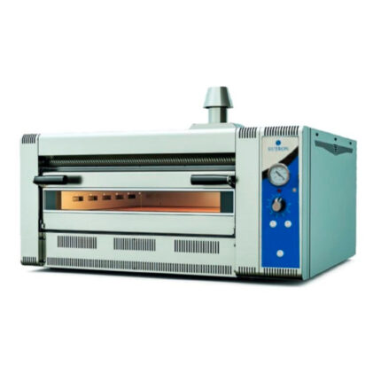 Horno de Pizza a Gas 4 Pizzas 33 Ø cm 1100x950x450h mm 7924-33 EUTRON
