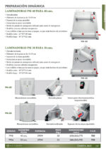 Laminadora Formadora de Pizza 2 Rodillos 340x505x700h mm 7904 EUTRON - Imagen 2