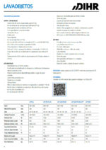 Lavaobjetos Industrial con Cesta de 500x500 mm Altura Útil 400 mm 600x680x850h mm LP1 S4 Corequip - Imagen 2
