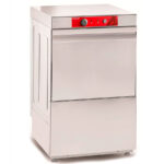 Lavavasos Industrial con Cesta 40 x 40 cm Altura Útil 270 mm 470x525x720h mm GE-400 EUTRON