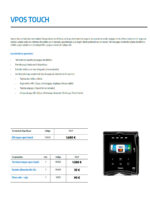 Lector de Tarjeta 6 Canales Kit Nayax Vpos Touch Corequip - Imagen 2