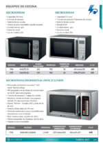 Microondas Profesional Digital Inox 515x431x311h mm 1708 EUTRON - Imagen 2