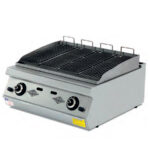 Parrilla a Gas Hierro Fundido Sobremesa Gama 900 - 800x900x300h mm 9341E EUTRON