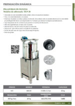 Pelador de Patatas Capacidad 20 Kg 460x590x1100h mm 1431 EUTRON - Imagen 2