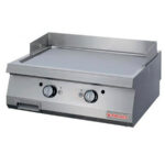 Plancha a Gas Cromo Duro Placa Lisa Sobremesa Gama 700 - 800x700x280h mm 5048 EUTRON