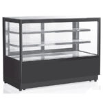 Vitrina Expositora Refrigerada para Pastelería Cristal Recto sin Reserva 1500x750x1200h mm MR-1500 INFRIMA