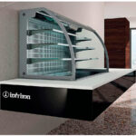Vitrina Expositora Refrigerada para Pastelería Drop-In 5 Cubetas GN 1/1 3 Estantes 1780x635x1580h mm VMC1A4 INFRIMA