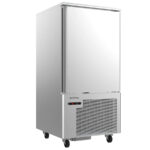 Abatidor de Temperatura 10 Bandejas GN 1 / 1 - 600 x 400 - 485 Litros Gama IABT 837x724x800h mm IABT10 1L Infrico