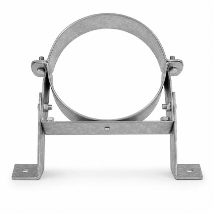 Ø 100 mm - Abrazadera Regulable de Acero Galvanizado para la Instalación de Extracciones de Humo AR100 Donbar
