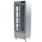 Armario Expositor Refrigerado Acero Inoxidable 1 Puerta de Cristal 4 Estantes 500 Litros Gama 500/1000L 687x700x2060h mm AEX500 T/F Infrico - Imagen 4
