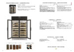 Armario Expositor Refrigerado para Vinos en Negro 2 Puertas de Cristal 12 Estantes 120 Botellas 1250 Litros Gama TERROIR CAGW 1370x860x2130h mm CAGWM-140-2 Docriluc - Imagen 3