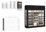 Armario Expositor Refrigerado para Vinos en Negro 3 Puertas de Cristal 2140x640x2300h mm VNP23-3P-PT Docriluc - Imagen 3