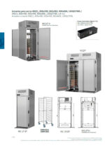 Armario Refrigerado Pasante para Carros GN 2/1 Acero Inoxidable 1 Puerta Opaca 1245 Litros Gama RIC 940x1180x2414h mm RIC1P TH Infrico - Imagen 3