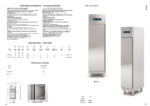 Armario Refrigerado Acero Inoxidable 1 Puerta Opaca 4 Estantes 301 Litros Gama ERC-50 - 425x790x2055h mm ERCGG-50-1 Docriluc - Imagen 2