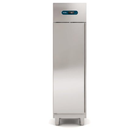 Armario Refrigerado Acero Inoxidable 1 Puerta Opaca 4 Estantes 301 Litros Gama ERC-50 - 425x790x2055h mm ERCGG-50-1 Docriluc