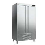 Armario Refrigerado para Pastelería Acero Inoxidable 2 Puertas Opacas 6 Estantes 895 Litros Gama 400/900L 1124x775x2060h mm AN 902 T/F Infrico