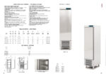 Armario Refrigerado Acero Inoxidable 1 Puerta Opaca 3 Estantes 409 Litros Gama ERC - 55 - 525x780x2055h mm ERCGG-55-20 Docriluc - Imagen 2
