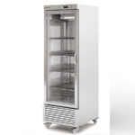 Armario Refrigerado Acero Inoxidable 1 Puerta de Cristal 4 Estantes 645 Litros Gama US RANGE DUPRG 660x845x2145h mm DUPR-27G Docriluc