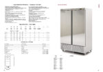 Armario Refrigerado Acero Inoxidable 1 Puerta Opaca 3 Estantes 645 Litros Gama US RANGE DUPR 660x845x2145h mm DUPR-27 Docriluc - Imagen 2