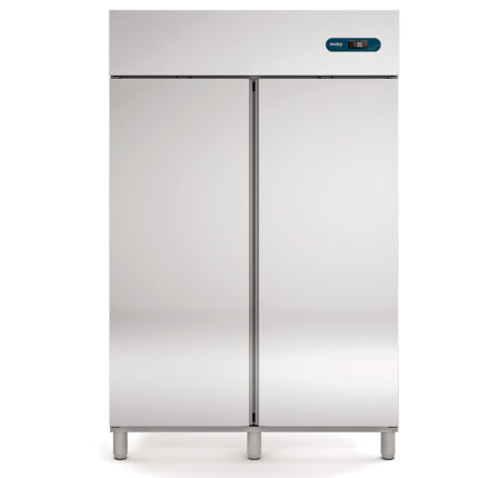 Armario Refrigerado Acero Inoxidable 2 Puertas Opacas 6 Estantes 1404 Litros Gama ERC-1002 - 1370x850x2130h mm ERCG-1002-2 Docriluc