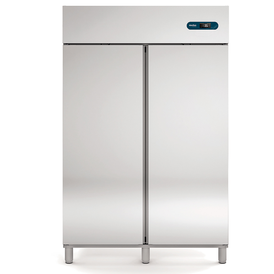 Armario-Refrigerado-Acero-Inoxidable-2-Puertas-Opacas-6-Estantes-1404-Litros-Gama-ERC-1002-1370x850x2130h-mm-ERCG-1002-2-Docriluc.jpg Armario Refrigerado Acero Inoxidable 2 Puertas Opacas 6 Estantes 1404 Litros Gama ERC-1002 - 1370x850x2130h mm ERCG-1002-2 Docriluc - Imagen 1