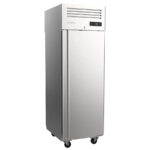 Armario Refrigerado Acero Inoxidable 2 Puertas Opacas Pasantes 6 Estantes 565 Litros Gama 700/900/1400L 687x794x2130h mm AGB 701 PDC Infrico
