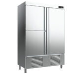 Armario Refrigerado Acero Inoxidable 3 Puertas Opacas 6 Estantes 1110 Litros Gama 500/1000L 1385x700x2060h mm AN 1003 T/F Infrico