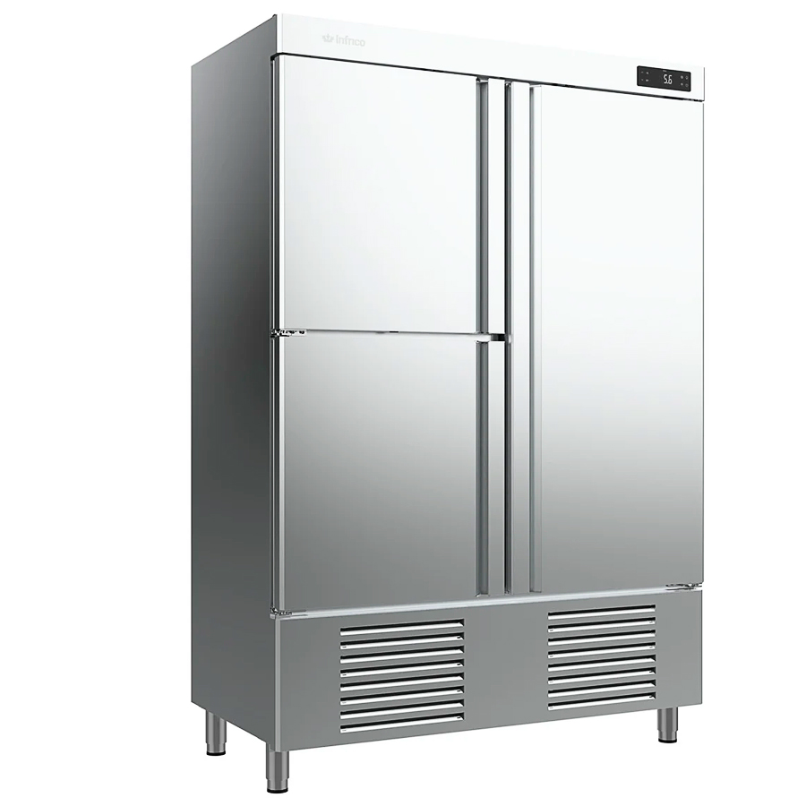 Armario-Refrigerado-Acero-Inoxidable-3-Puertas-Opacas-6-Estantes-1110-Litros-Gama-500-1000L-1385x700x2060h-mm-AN-1003-T-F-Infrico.jpg Armario Refrigerado Acero Inoxidable 3 Puertas Opacas 6 Estantes 1110 Litros Gama 500/1000L 1385x700x2060h mm AN 1003 T/F Infrico - Imagen 1