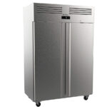 Armario Refrigerado Acero Inoxidable 4 Puertas Opacas Pasantes 12 Estantes 1100 Litros Gama 700/900/1400L 1374x960x2130h mm AGB 1402 PDC Infrico