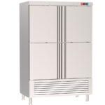 Armario Refrigerado Acero Inoxidable 4 Puertas Opacas 1300 Litros 8 Estantes 1240x760x2010h mm GFH107 GASFRIT