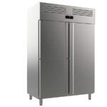 Armario Refrigerado Acero Inoxidable GN 2/1 - 3 Puertas Opacas 6 Estantes 1240 Litros Gama 700/1400L 1385x794x2130h mm AGB1403 Infrico
