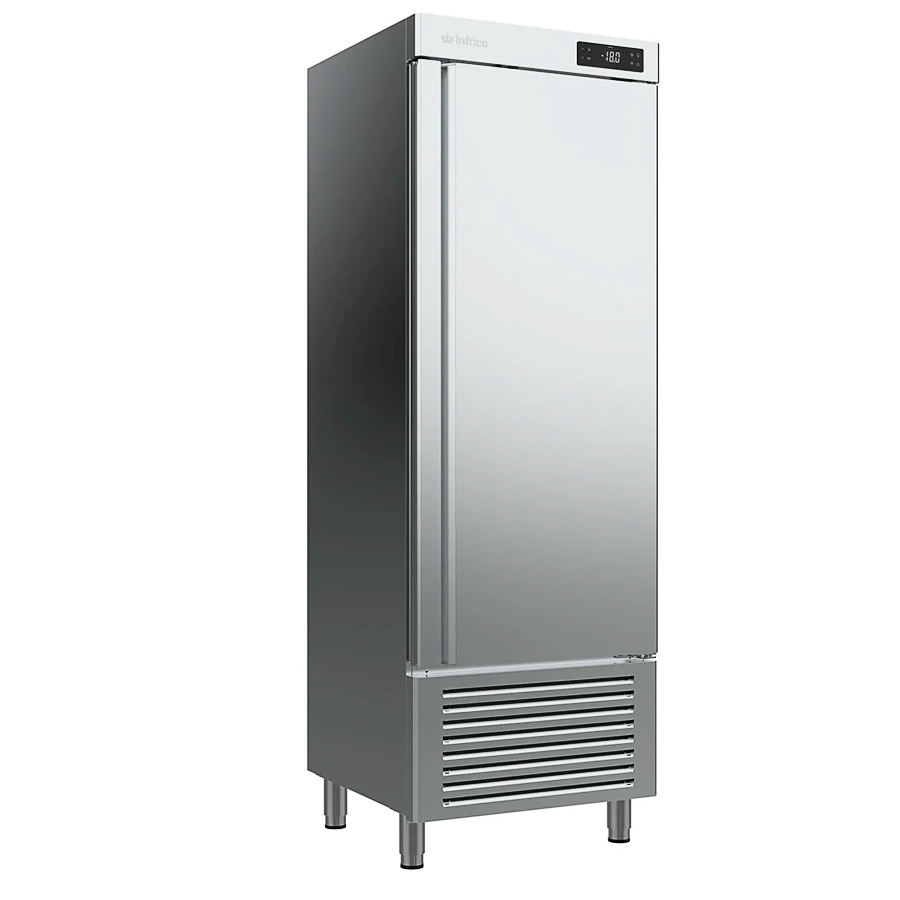 Armario-de-Congelacion-Acero-Inoxidable-1-Puerta-Opaca-3-Estantes-500-Litros-Gama-500-1000L-687x700x2060h-mm-AN-501-BT-Infrico.jpg Armario de Congelación Acero Inoxidable 1 Puerta Opaca 3 Estantes 500 Litros Gama 500/1000L 687x700x2060h mm AN 501 BT Infrico - Imagen 1