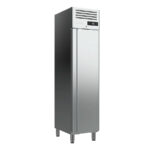 Armario de Congelación Acero Inoxidable GN 1/1 - 1 Puerta Opaca 3 Estantes 325 Litros Gama SLIM 482x695x2100h mm AGN301 BT Infrico