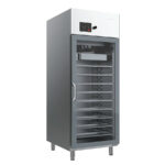 Armario de Fermentación Acero Inoxidable 1 Puerta de Cristal 20 pares de Guías 785 Litros Gama 900 - 796x960x2130h mm FC900BT CR Infrico