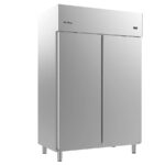 Armario de Refrigeración Acero Inoxidable 2 Puertas Opacas 6 Estantes 1280 Litros Gama IAG 1400 - 1387x838x2060h mm IAG1402 Infrico