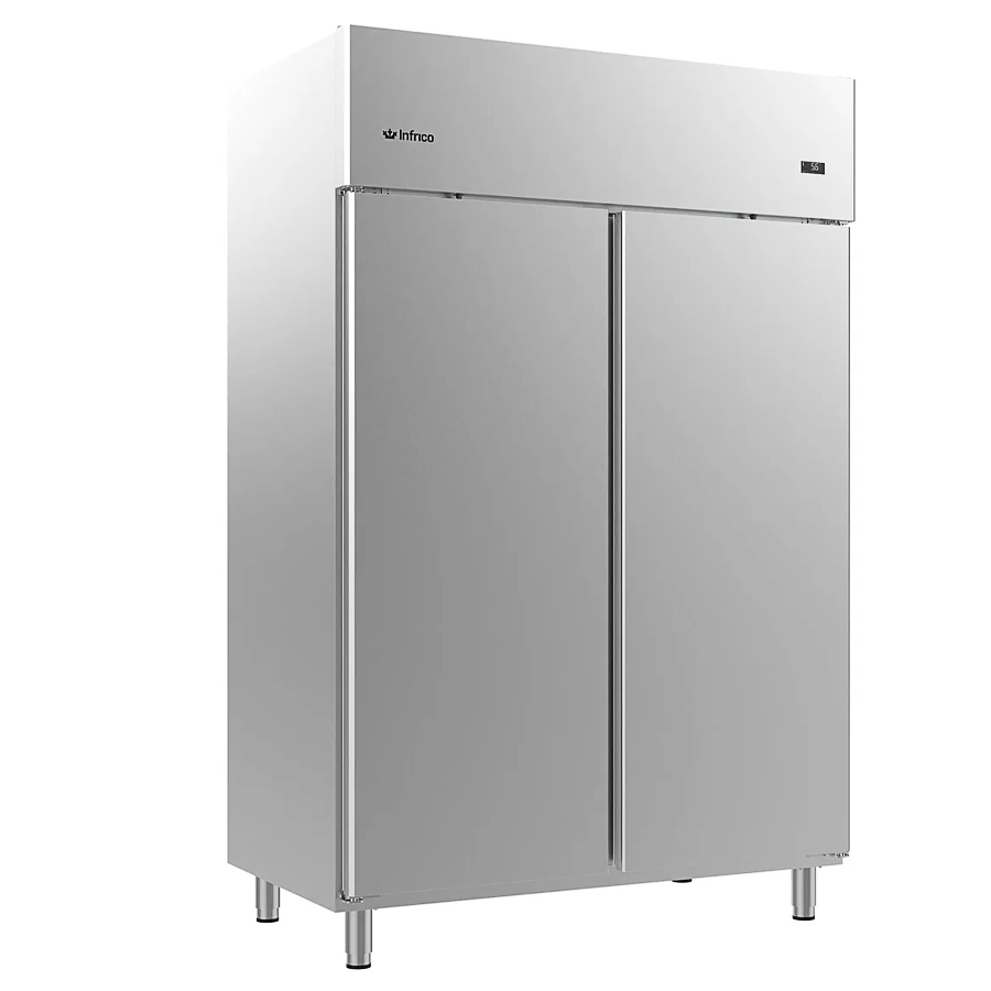 Armario-de-Refrigeracion-Acero-Inoxidable-2-Puertas-Opacas-6-Estantes-1280-Litros-Gama-IAG-1400-1387x838x2060h-mm-IAG1402-Infrico.jpg Armario de Refrigeración Acero Inoxidable 2 Puertas Opacas 6 Estantes 1280 Litros Gama IAG 1400 - 1387x838x2060h mm IAG1402 Infrico - Imagen 1