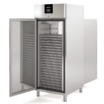 Armario Expositor de Refrigeración para Pastelería Acero Inoxidable 2 Puertas Pasantes de Cristal 935 Litros Gama MIRAGE CAGR 812x1025x2130h mm CAGRV-95-2-PT Docriluc