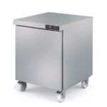 Bajo Mostrador de Congelación Acero Inoxidable 1 Puerta Opaca 2 Estantes 204 Litros Gama US RANGE DSD 701x805x915h mm DSDN-27 Docriluc