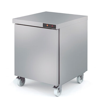 Bajo Mostrador de Congelación Acero Inoxidable 1 Puerta Opaca 2 Estantes 204 Litros Gama US RANGE DSD 701x805x915h mm DSDN-27 Docriluc