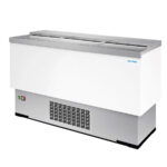 Botellero en Acero Plastificado Blanco 3 Puertas Correderas 305 Litros 1479x550x880h mm EFP 1500 EG Infrico