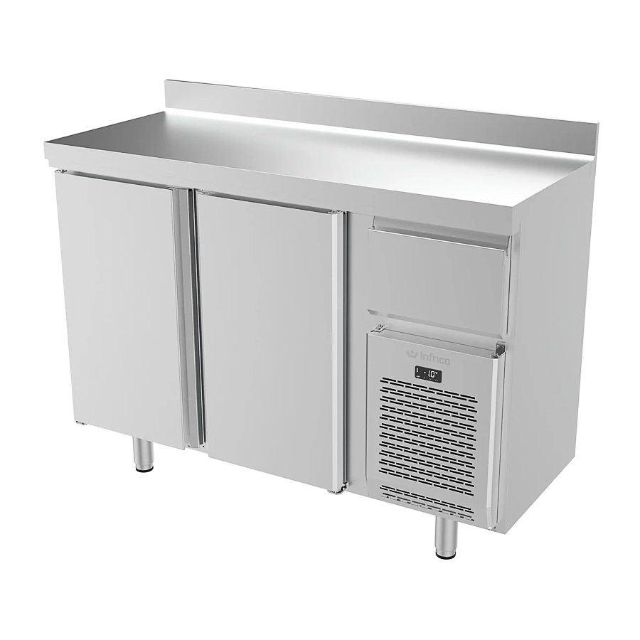 Frente-Mostrador-Refrigerado-Acero-Inoxidable-2-Puertas-Opacas-4-Estantes-354-Litros-Gama-IF-600-1468x000x1050h-mm-IF602P-Infrico.jpg Frente Mostrador Refrigerado Acero Inoxidable 2 Puertas Opacas 4 Estantes 1 Tolva 354 Litros Gama IF 600 - 1468x600x1050h mm IF602P Infrico - Imagen 1