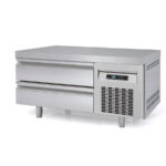 Mesa Baja Refrigerada Acero Inoxidable 2 Cajones 169 Litros Gama US RANGE DKBR 1210x700x600h mm DKBR-47 Docriluc