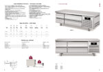 Mesa Baja Refrigerada Acero Inoxidable 2 Cajones 169 Litros Gama US RANGE DKBR 1210x700x600h mm DKBR-47 Docriluc - Imagen 2