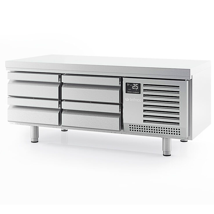 Mesa-Baja-Refrigerada-Acero-Inoxidable-4-Cajones-190-Litros-Gama-MSG-GN1-1-700-1400x700x650h-mm-MSG-1400-Infrico.jpg Mesa Baja Refrigerada Acero Inoxidable 4 Cajones 190 Litros Gama MSG GN1/1 700 - 1400x700x650h mm MSG 1400 Infrico - Imagen 1