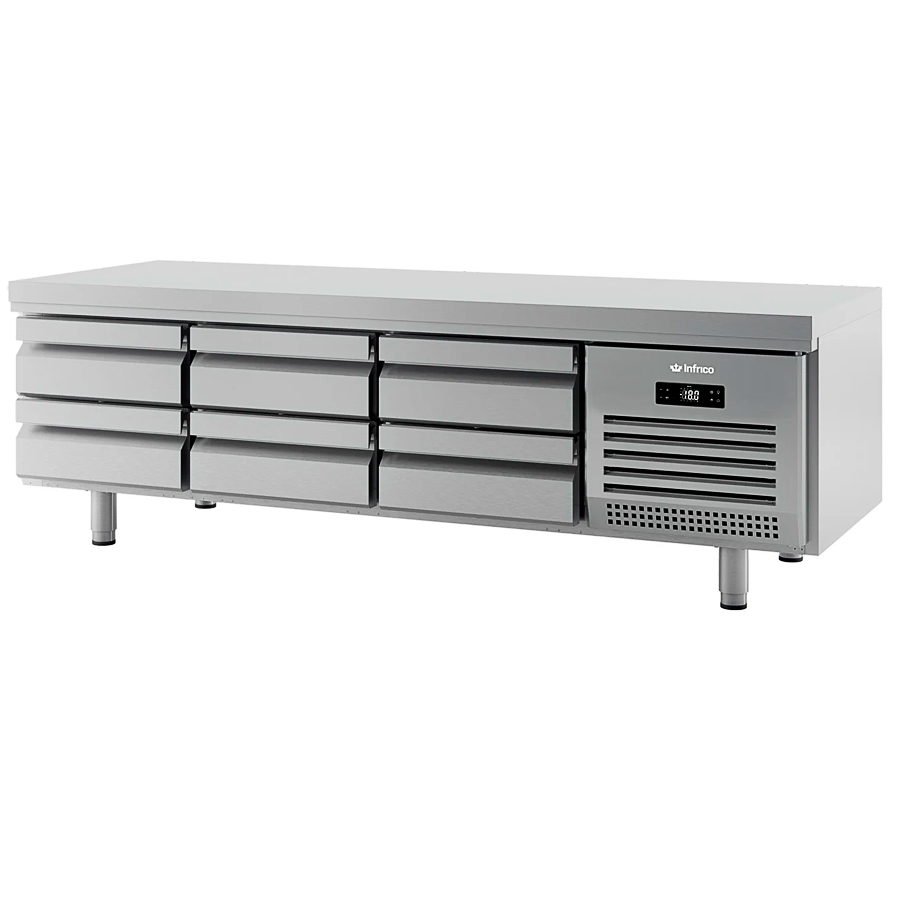 Mesa-Baja-Refrigerada-Acero-Inoxidable-6-Cajones-310-Litros-Gama-MSG-GN1-1-700-2000x700x650h-mm-MSG-2000-Infrico.jpg Mesa Baja Refrigerada Acero Inoxidable 6 Cajones 310 Litros Gama MSG GN1/1 700 - 2000x700x650h mm MSG 2000 Infrico - Imagen 1