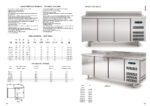 Mesa Refrigerada Acero Inoxidable 2 Puertas Opacas 2 Estantes 245 Litros Gama ERMS 2020x600x850h mm ERMS-200 Docriluc - Imagen 2